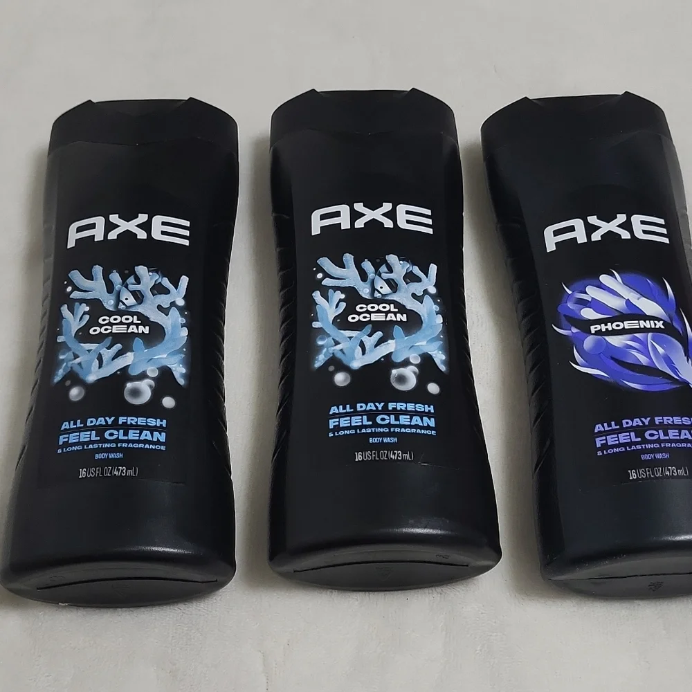 Axe Body Wash Set - Cool Ocean and Phoenix